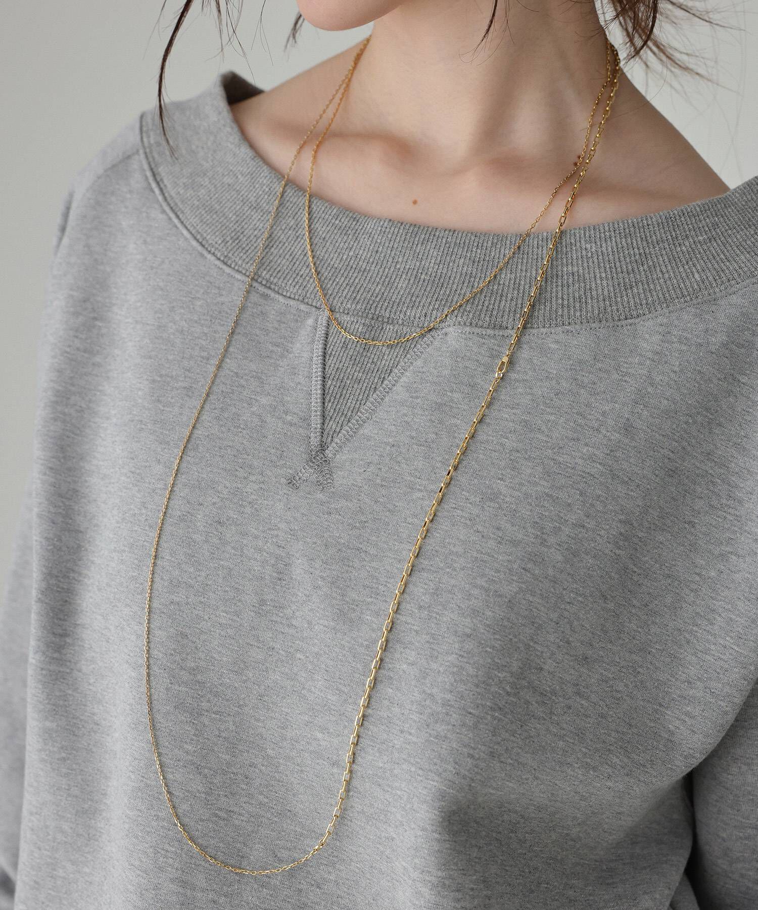 BABYLONE「MIXチェーンロングネックレス」|ネックレス|