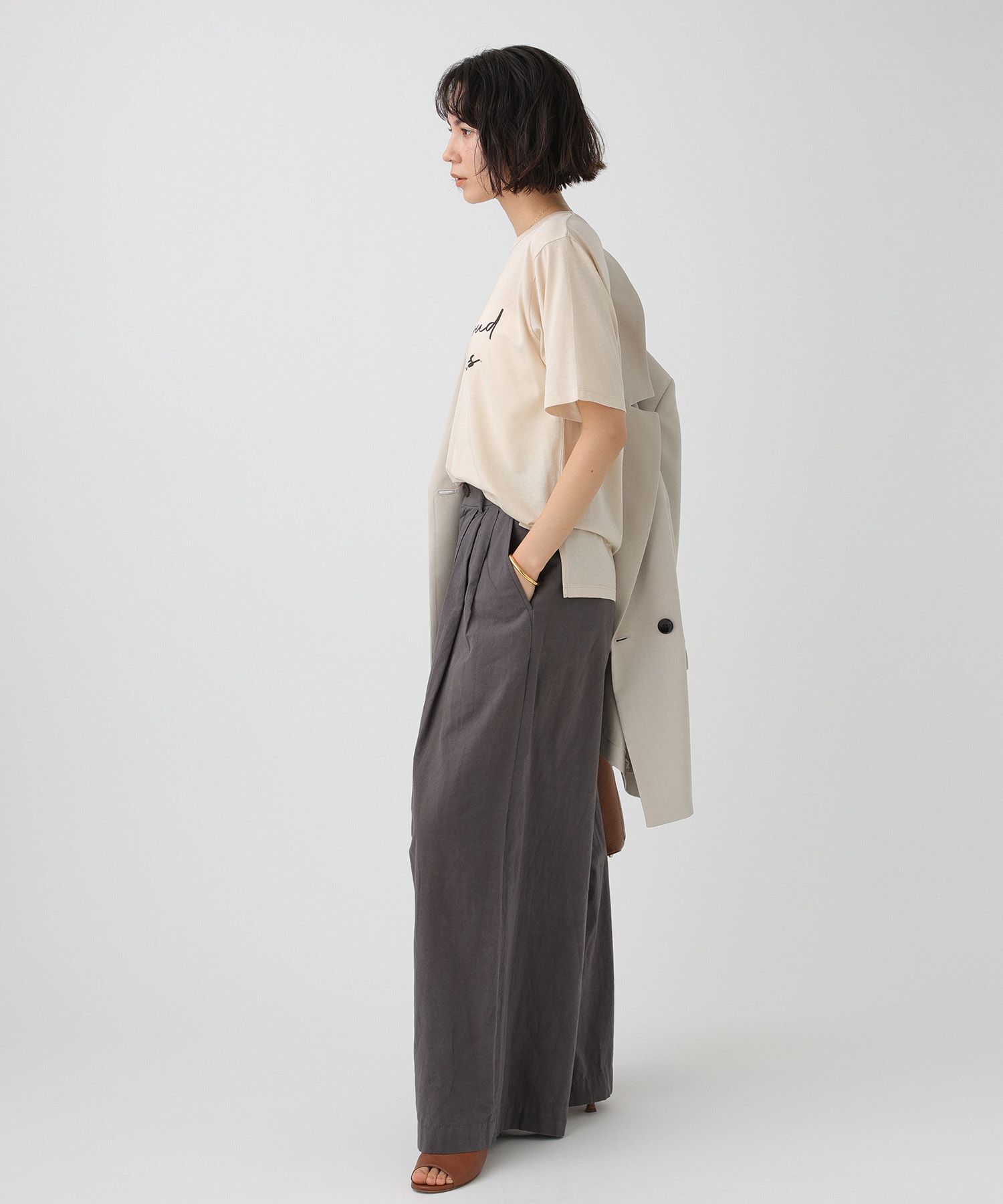  「【81BRANCA】＜別注＞ロゴシアーカットソー」|Tシャツ・カットソー|