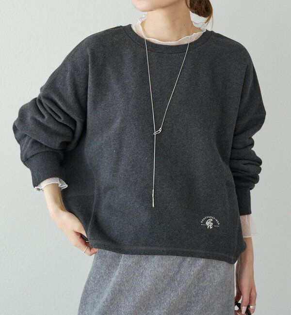  「サイドリブスウェットプルオーバー」|プルオーバー|