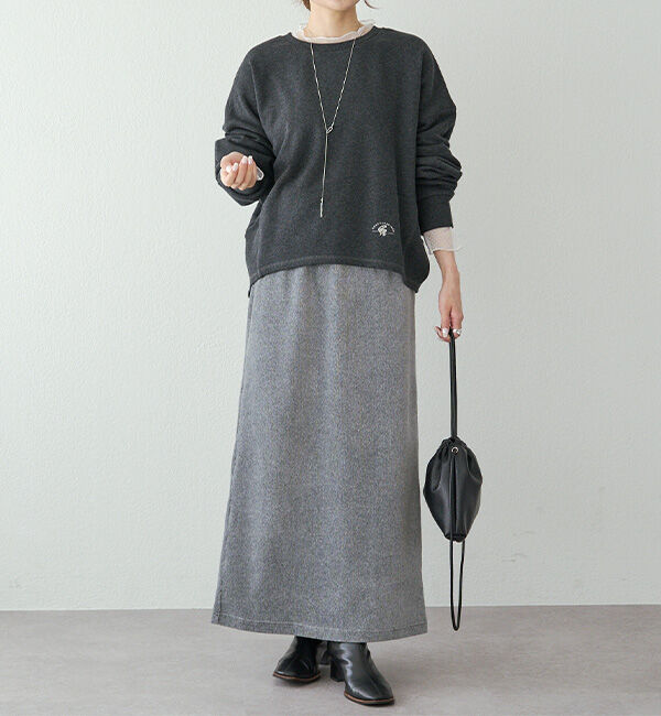  「サイドリブスウェットプルオーバー」|プルオーバー|