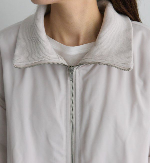  「中わたリブカラーブルゾン」|テーラードジャケット|