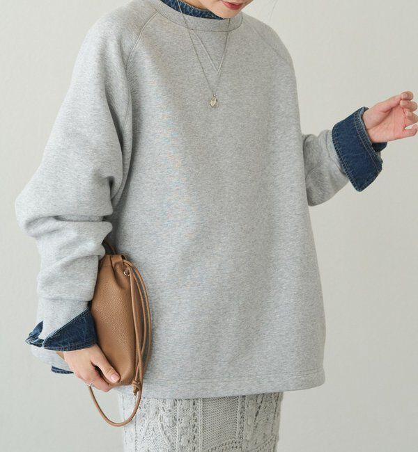  「裏起毛ポンチョスウェットプルオーバー」|スウェット・ジャージ|