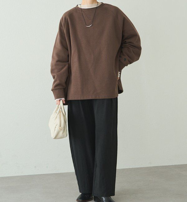  「裏起毛ポンチョスウェットプルオーバー」|スウェット・ジャージ|