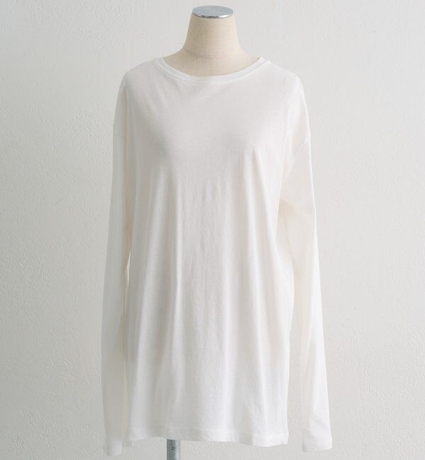  「【春カラーで登場！】コットンシアーカットソー」|プルオーバー|