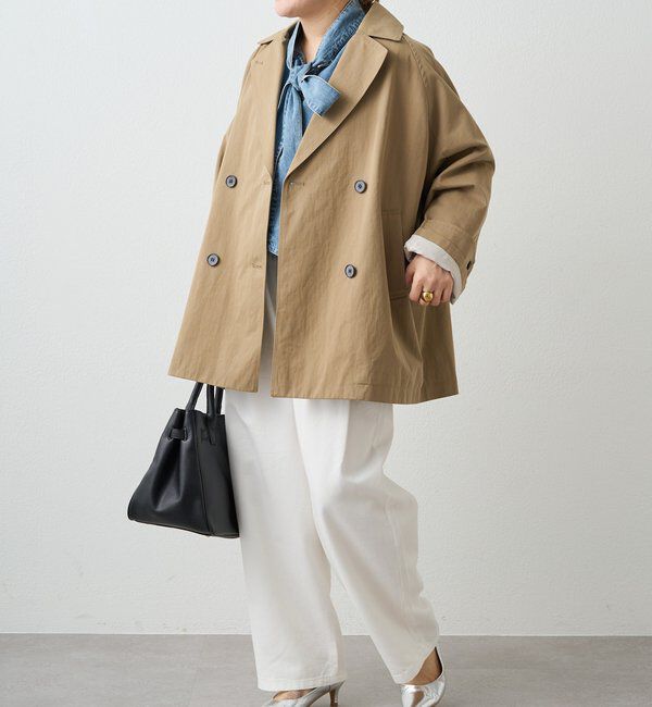  「デニムリボンタイブラウス」|プルオーバー|