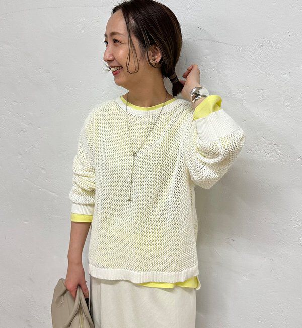  「【＠sein___000企画】メッシュ編みニットプルオーバー」|プルオーバー|