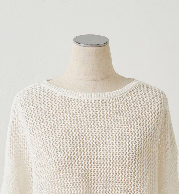  「【＠sein___000企画】メッシュ編みニットプルオーバー」|プルオーバー|