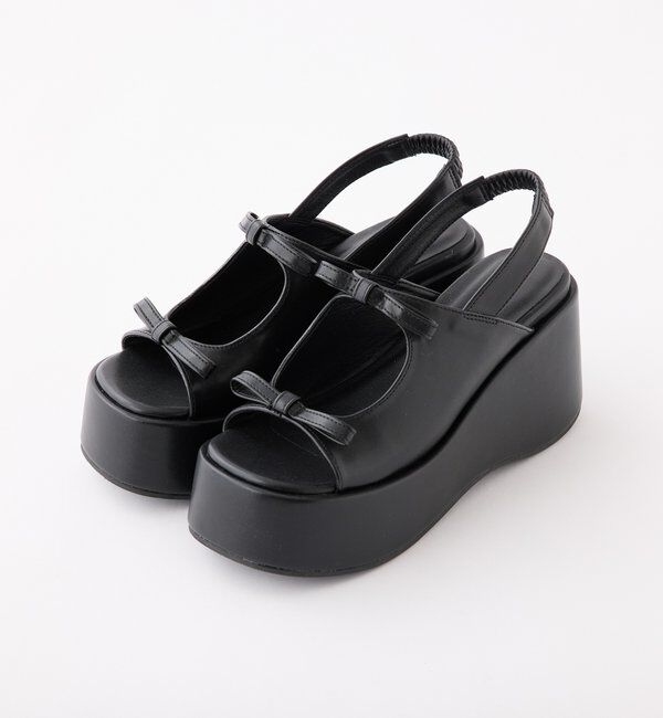  「マイナス３キロ見えリボンサンダル」|その他|