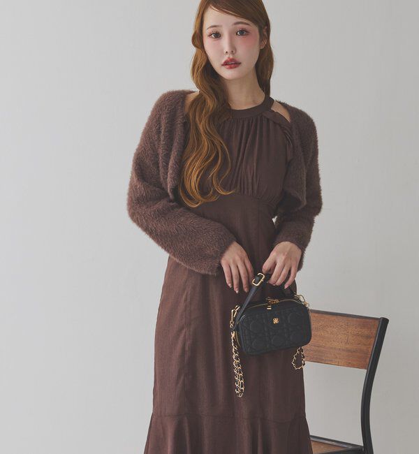  「【ボレロセット】アメスリロングワンピース」|ワンピース|