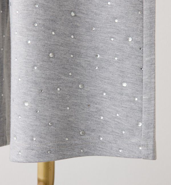  「セットアップ対応／裾ビジューカットパンツ」|その他|