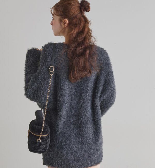  「あざとモテフェザーカーデ」|ニット・セーター|