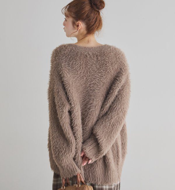  「あざとモテフェザーカーデ」|ニット・セーター|