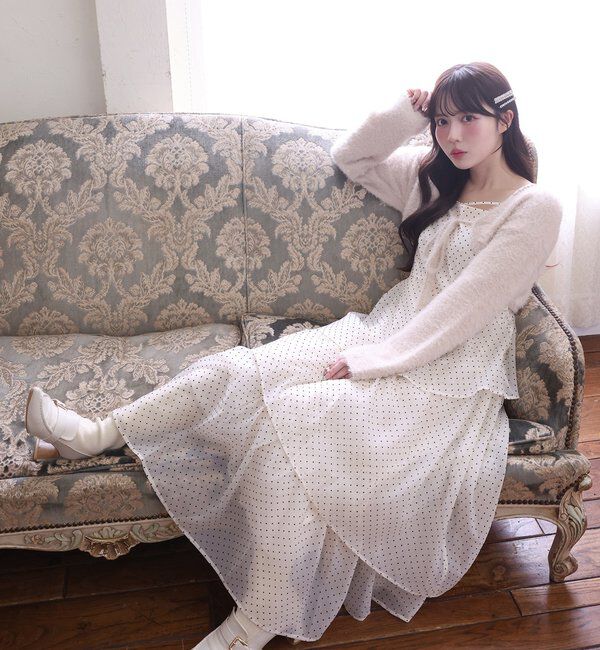  「ボレロセットイレヘムワンピース」|ワンピース|