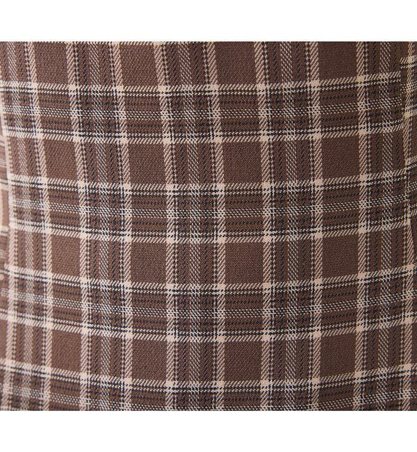  「２枚セットチェックワンピ」|ワンピース|