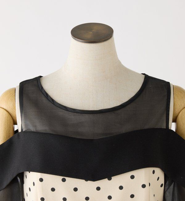  「袖取り外し可能ミニワンピース」|ワンピース|