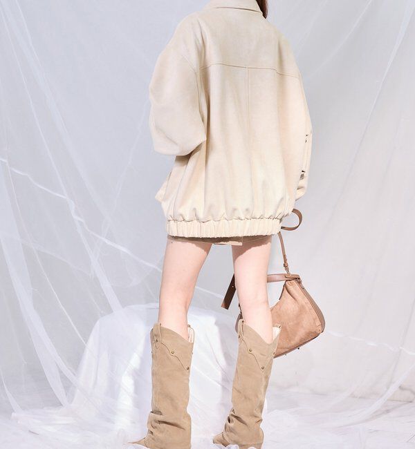  「フェイクレザージャケット」|ダウンベスト・ベスト|