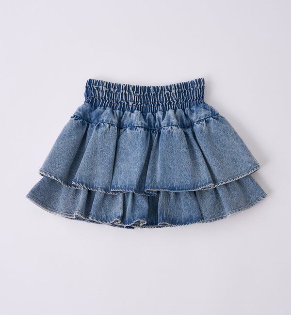  「【REVIVAL】WEB限定/セットアップ対応/ティアードミニスカート」|スカート|