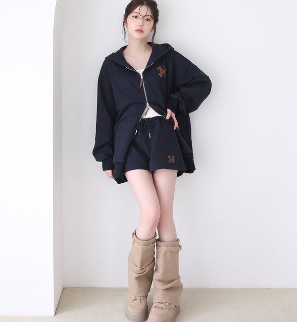  「【セットアップ可能】ロゴ配色パーカー」|プルオーバー|