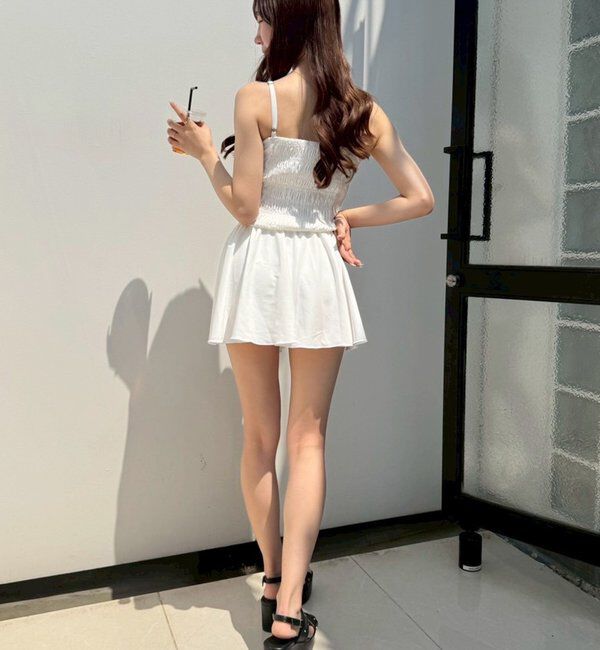  「swimwear/フロントリボン羽織りSET(4点セット)」|その他|