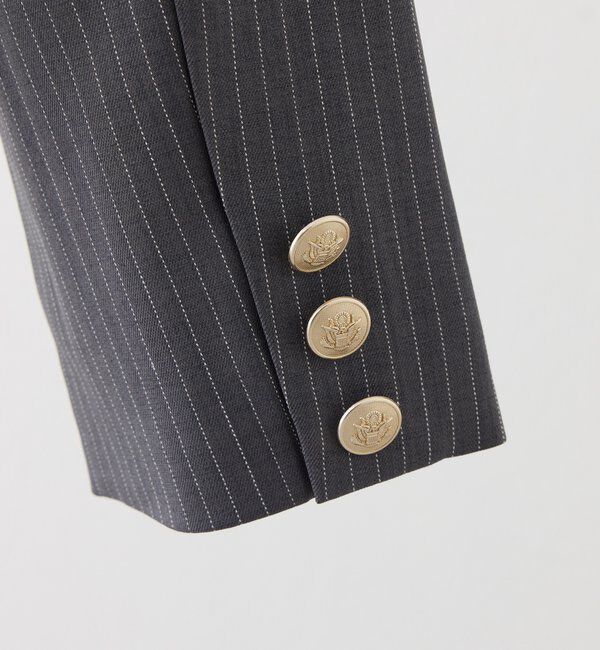  「【セットアップ可能】ビッグリボンテーラードジャケット」|ダウンベスト・ベスト|