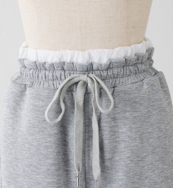  「【セットアップ可能】ウエストレースカットパンツ」|その他|