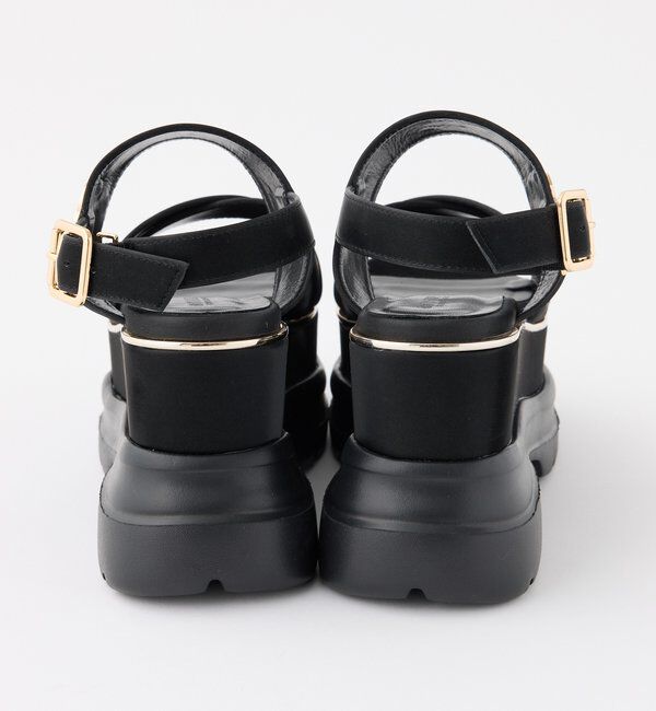  「エンブレム付き厚底サンダル」|その他|