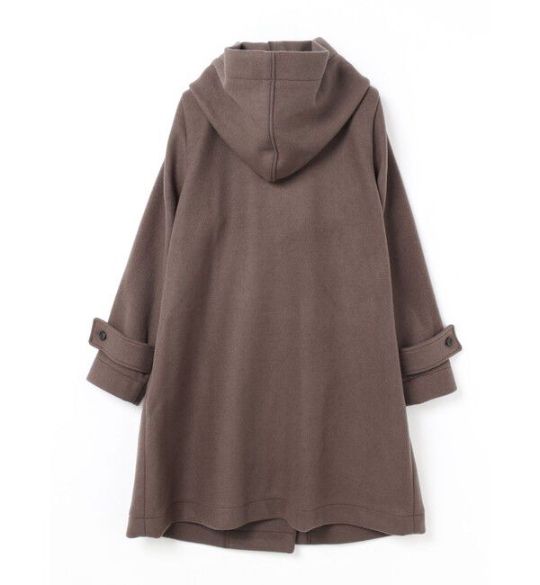 mizuiro ind「mizuiro ind Aラインフード付きコート」|その他|