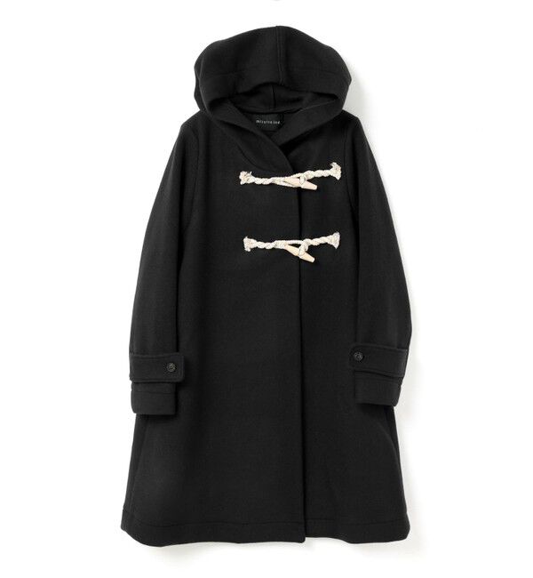 mizuiro ind「mizuiro ind Aラインフード付きコート」|その他|