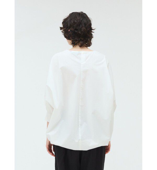 mizuiro ind「mizuiro ind ボートネックコクーンプルオーバー」|Tシャツ・カットソー|