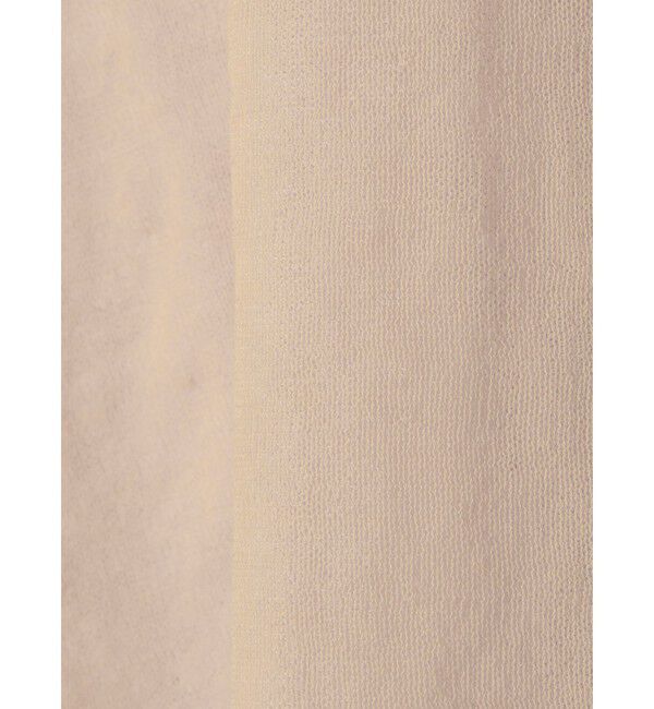 MIDIUMISOLID「MIDIUMISOLID for Ladies シアーレイヤードクルーネックプルオーバー」|Tシャツ・カットソー|