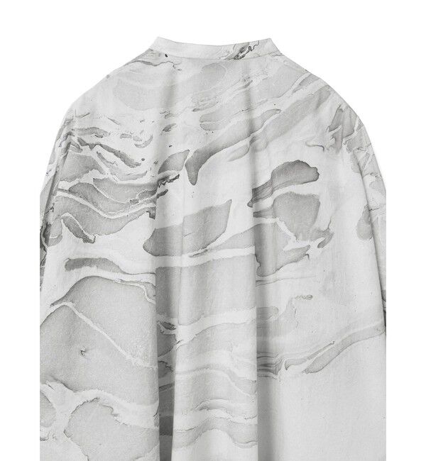 mizuiro ind「mizuiro ind マーブルプリントチュニックワンピース」|ワンピース|
