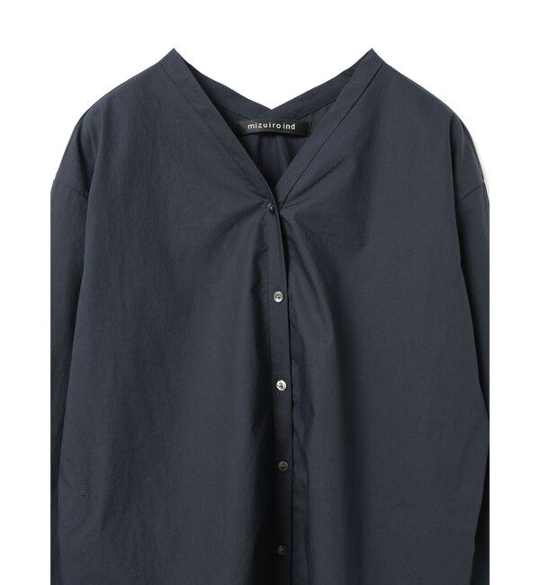 mizuiro ind「mizuiro ind シャツカーディガン」|カーディガン|