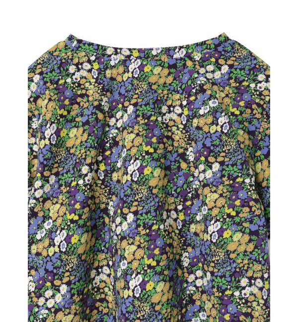 mizuiro ind「mizuiro ind フラワープリントTシャツ」|Tシャツ・カットソー|