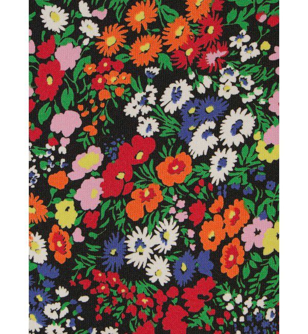 mizuiro ind「mizuiro ind フラワープリントTシャツ」|Tシャツ・カットソー|