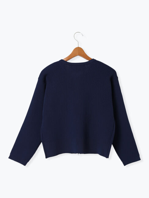 Lugnoncure「ダブルジップクルーネックカーディガン《2025spring catalog item》」|カーディガン|