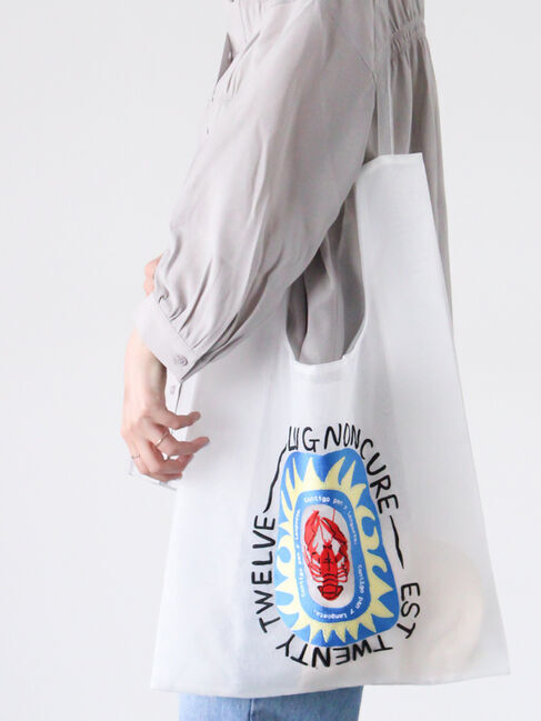 Lugnoncure「刺繍マルシェバッグ《2025spring catalog item》」|その他|オフホワイト
