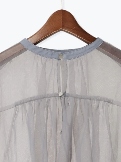 Te chichi「バルーンスリーブチュールブラウス」|シャツ・ブラウス|