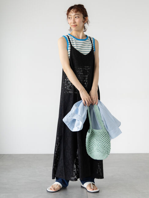 Lugnoncure「総レースキャミワンピース」|ワンピース|