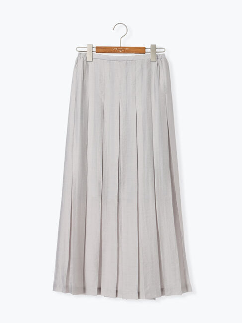Lugnoncure「シアータックプリーツスカート《2025summer catalog item》」|スカート|