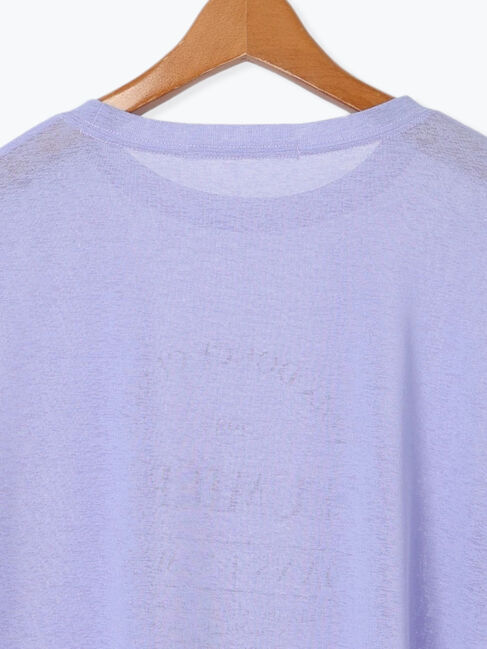 Lugnoncure「メランジシアーロゴプリントトップス」|その他|