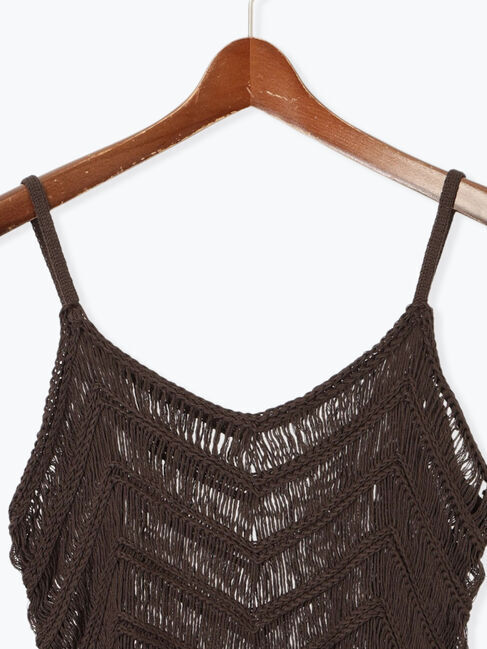 Te chichi「フリンジニットキャミソール」|ニット・セーター|