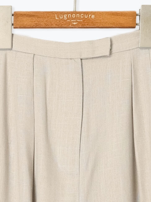 Lugnoncure「【セットアップ可】レーヨン麻ワイドパンツ」|その他|