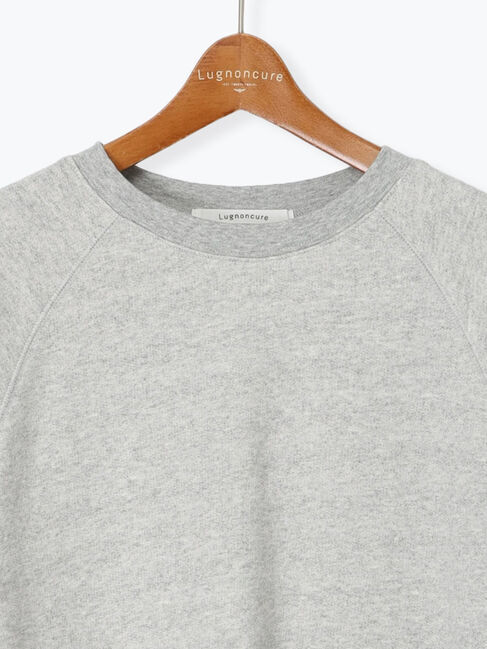 Lugnoncure「ソフトタッチミニ裏毛半袖プルオーバー《2025autumn catalog item》」|Tシャツ・カットソー|