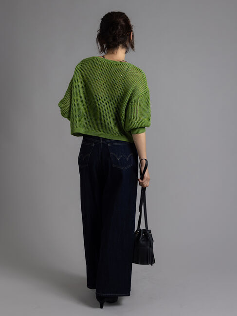 Te chichi「【EDWIN別注】ワイドデニムパンツ」|その他|