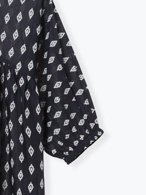 Lugnoncure「【INDIA made】無地/柄アソート前開きワンピース」|ワンピース|