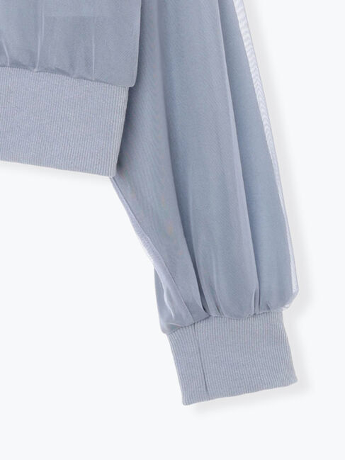 Te chichi TERRASSE「チュールダブルジップブルゾン」|ブルゾン・スタジャン|