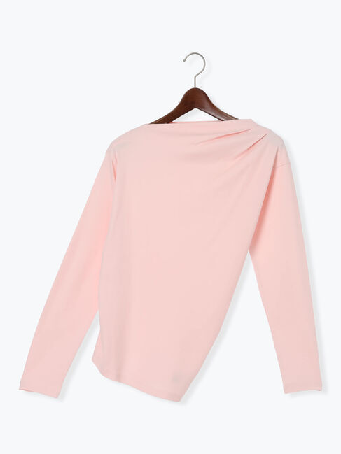 Te chichi「スムースアシメロングスリーブプルオーバー《2025Autumn catalog vol.2 item》」|Tシャツ・カットソー|