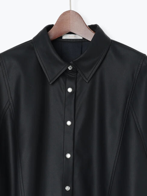 Te chichi「ファブリックアソートクロップトシャツ《2025Autumn catalog vol.2 item》」|シャツ・ブラウス|