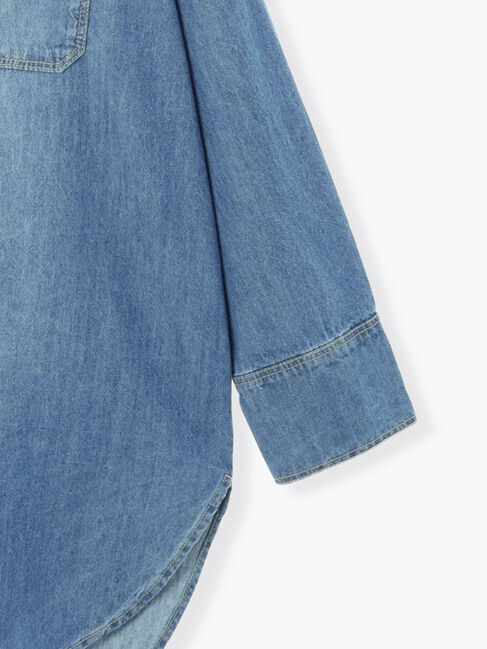 Lugnoncure「オーバーサイズチュニックシャツ」|シャツ・ブラウス|