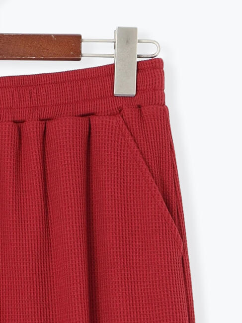 Te chichi TERRASSE「ワッフルナロースカート」|スカート|